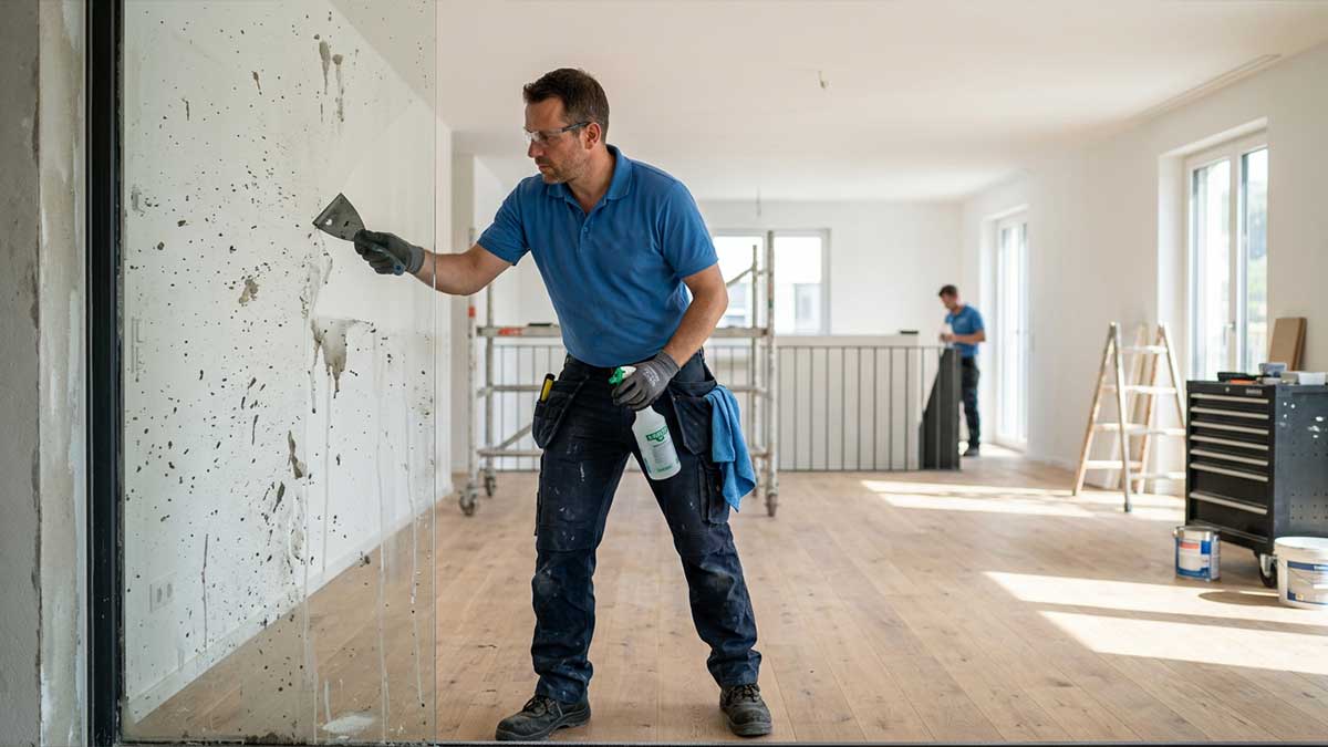 limpieza-de-cristales-despues-de-una-obra-como-eliminar-restos-de-cemento-pintura-y-silicona