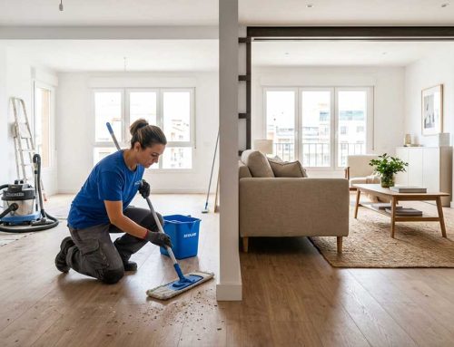 Cuándo hacer la limpieza de fin de obra: antes o después de montar los muebles